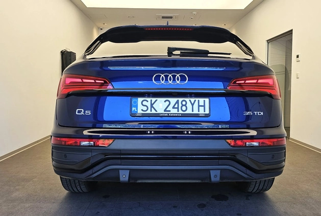 Audi Q5 Sportback cena 216000 przebieg: 18125, rok produkcji 2023 z Miłakowo małe 466